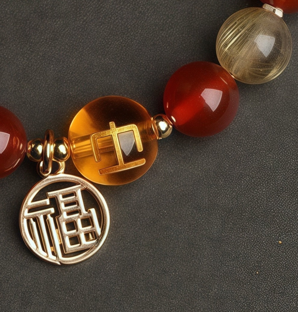 Five Elements Earth Reinforcement Natural Bracelet