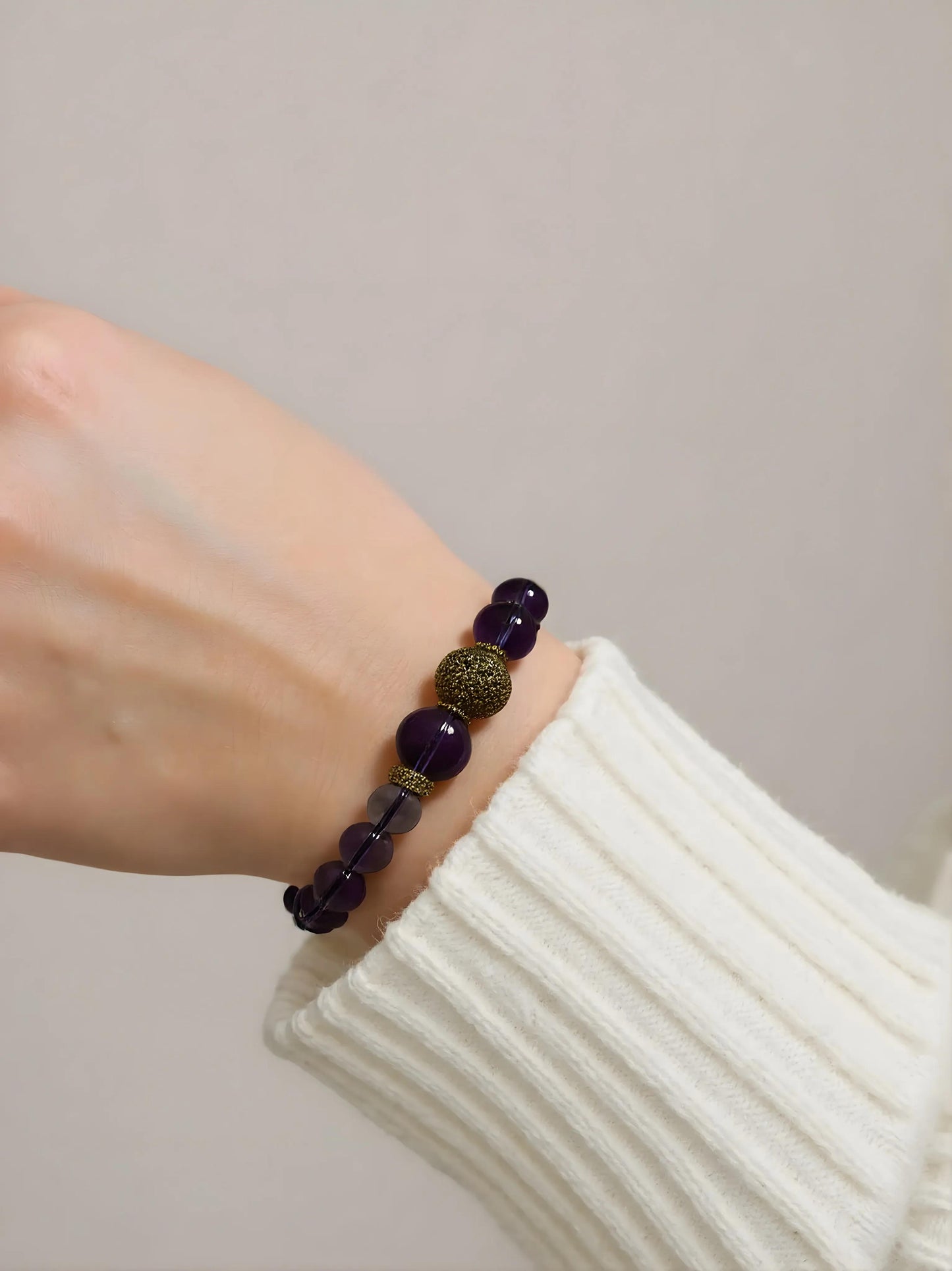 Natural Amethyst Bracelet